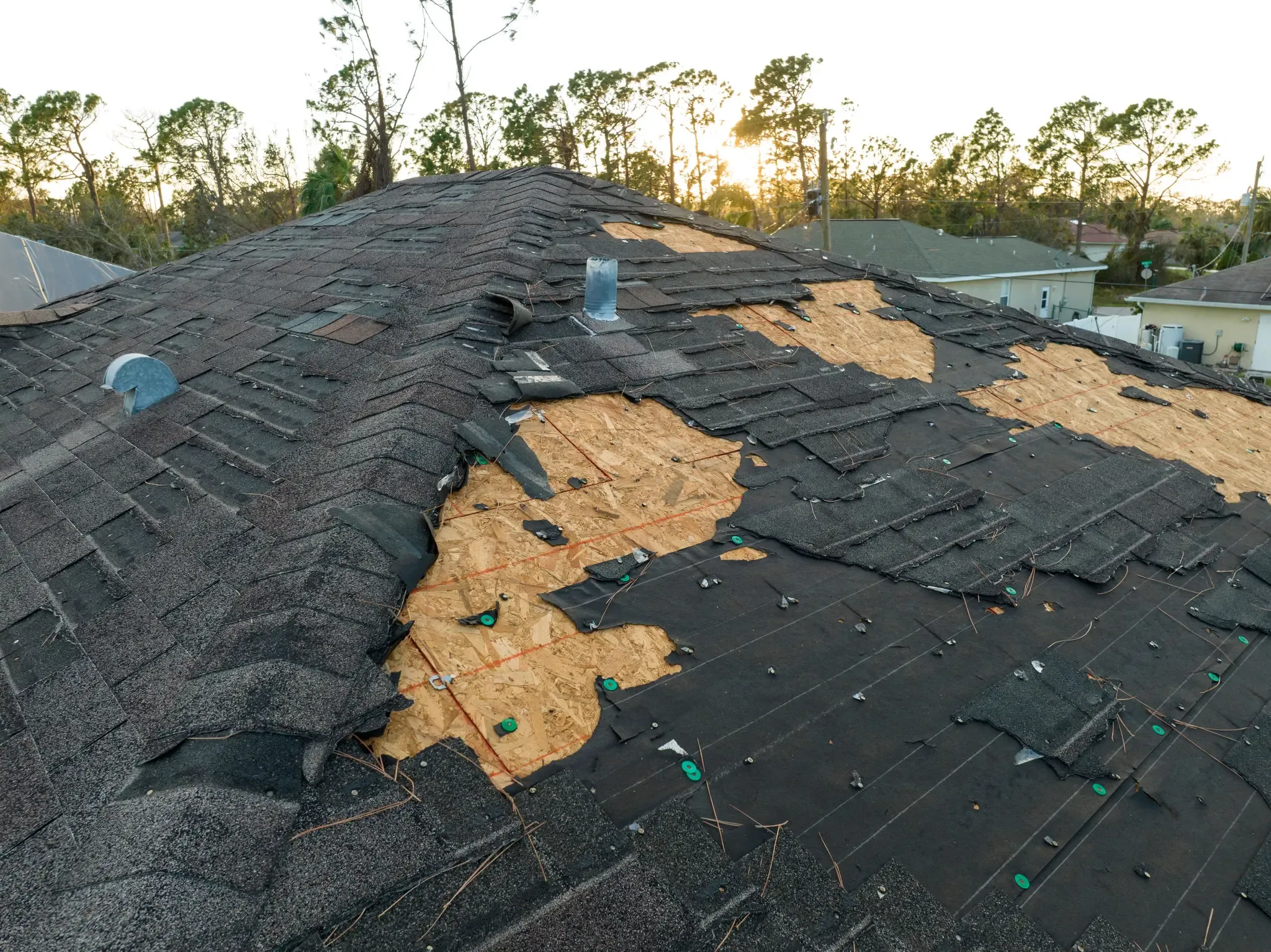 Professional storm damage repair and restoration